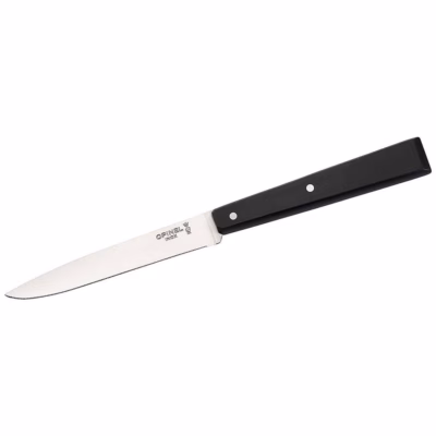 Opinel Tafelmesser Bon appetit+, POM-Griff schwarz - Gravur möglich