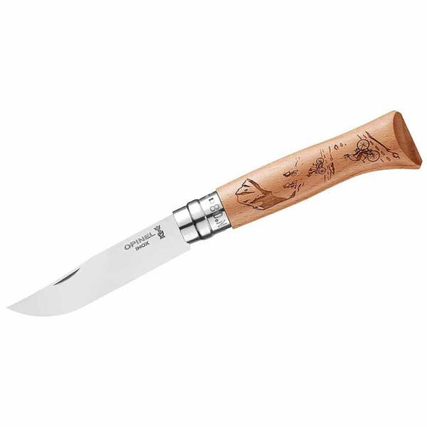 Opinel Messer No 08 GRAVURE VELO - Gravur möglich