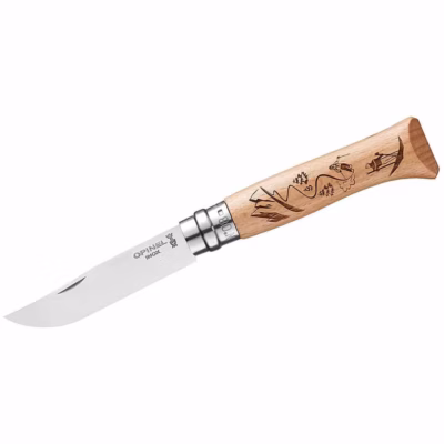 Opinel Messer No 08 GRAVURE SKI - Gravur möglich