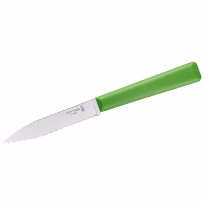 Opinel Küchenmesser ESSENTIELS+ No 313, grün - Gravur möglich