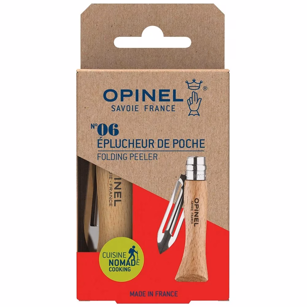 Opinel Schälmesser No. 6, klappbar - Gravur am Griff möglich