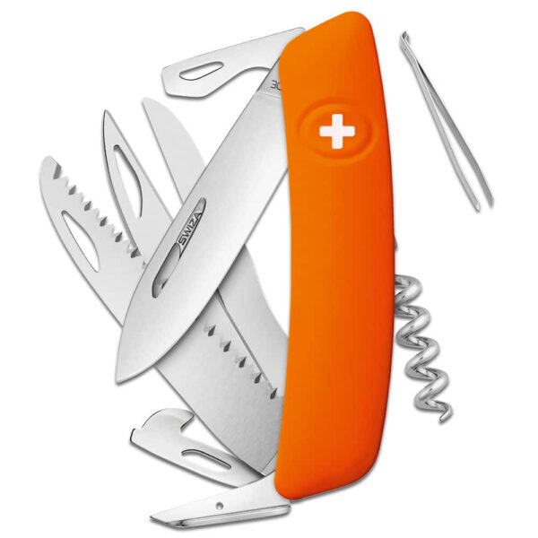 SWIZA Taschenmesser D09 orange - Gravur möglich -
