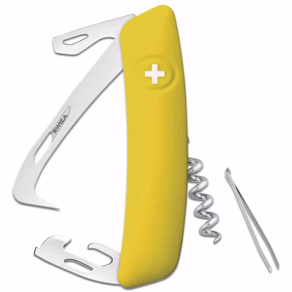 SWIZA Reitermesser Horse Tool HO03 gruen gelb