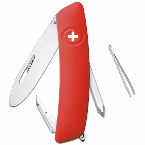 SWIZA Kinder Taschenmesser J02 R JUNIOR rot - Gravur möglich -