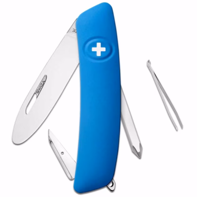 SWIZA Kinder Taschenmesser J02 R JUNIOR blau - Gravur möglich -