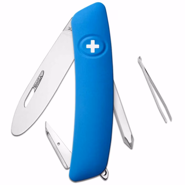 SWIZA Kinder Taschenmesser J02 R JUNIOR blau - Gravur möglich -