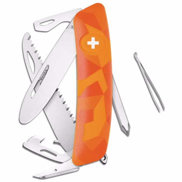 SWIZA Kinder Taschenmesser J06 R JUNIOR Luceo - Gravur möglich -