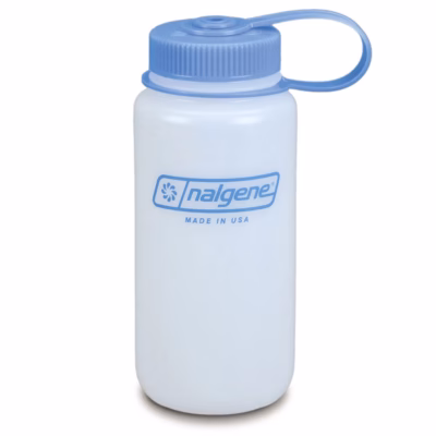 Nalgene Trinkflasche HDPE WH 0,5 Liter, weiss
