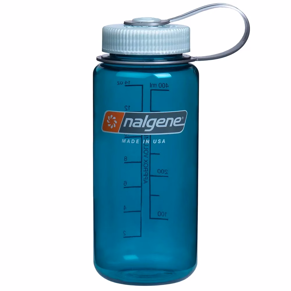 Nalgene Trinkflasche "WH Sustain" ( zu 50 % aus zertifizierten recycelten Materialien ) 0,5 Liter, trout grün - Gravur möglich