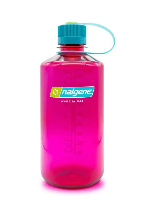 Nalgene Trinkflasche ‘EH Sustain’ ( zu 50 % aus zertifizierten recycelten Materialien ) –  1 L eggplant, Gravur möglich