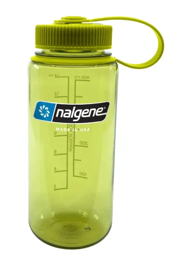 Nalgene Trinkflasche "WH Sustain" ( zu 50 % aus zertifizierten recycelten Materialien ) 0,5 Liter, hellgrün - Gravur möglich