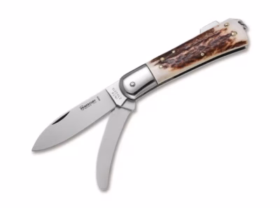 Jagdmesser Hirschhorn Mercury 980-2CDC - Gravur möglich -