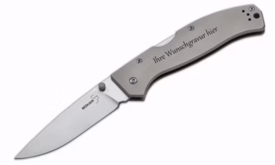 Böker Plus Titan Drop - Gravur am Griff möglich -