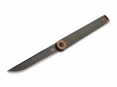 Böker Plus Kaizen Green Canvas Micarta - Gravur möglich -