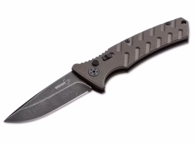 Böker Plus Strike Droppoint Coyote - Gravur möglich -