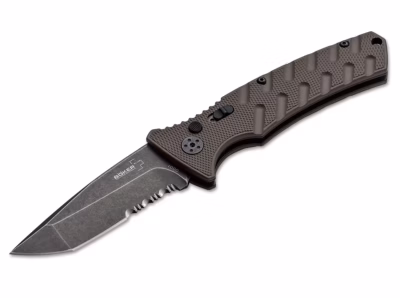 Böker Plus Strike Tanto Coyote - Gravur möglich -