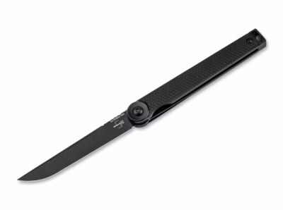 Böker Plus Kaizen All Black S35VN - Gravur möglich -