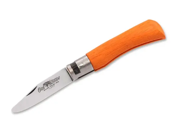 Kindermesser Old Bear Baby XS Orange