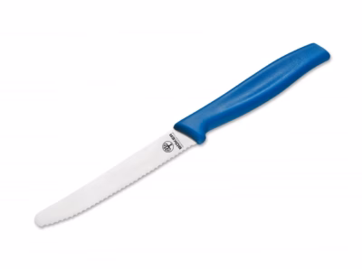 Böker Brötchenmesser Blau - Gravur möglich -