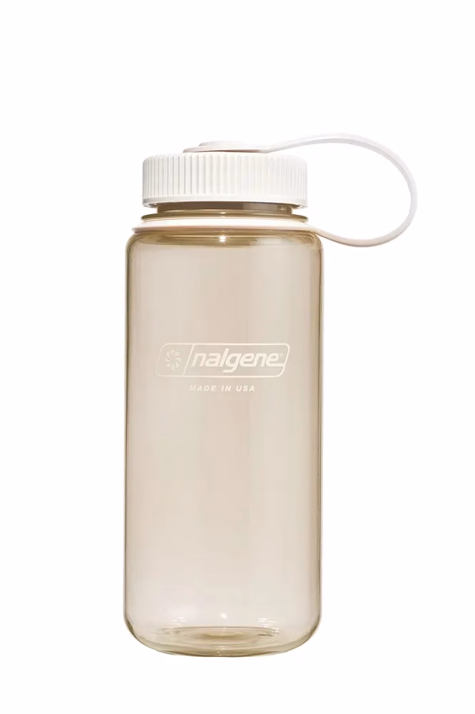 Nalgene Trinkflasche "WH Sustain" ( zu 50 % aus zertifizierten recycelten Materialien ) 0,5 Liter, cotton - Gravur möglich