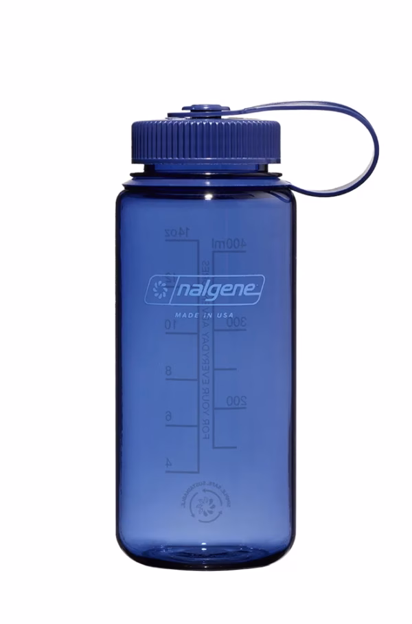 Nalgene Trinkflasche "WH Sustain" ( zu 50 % aus zertifizierten recycelten Materialien ) 0,5 Liter, denim - Gravur möglich