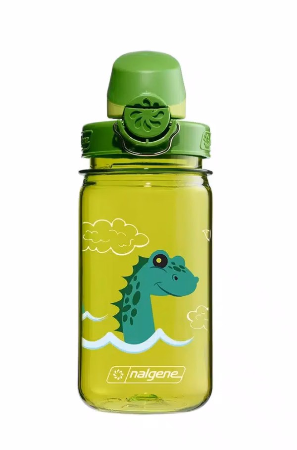 Nalgene Kinderflasche 'OTF Kids Sustain' ( zu 50 % aus zertifizierten recycelten Materialien ) 350 ml, grün Nessie