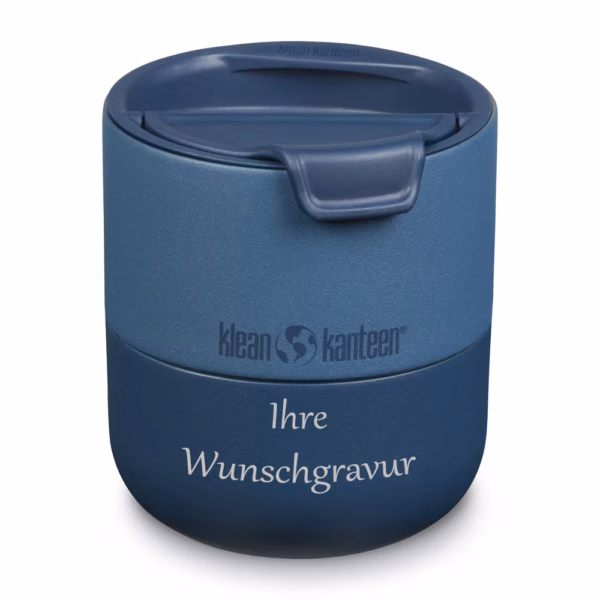 Klean Kanteen Edelstahltrinkbecher Rise Lowball (Flip Lid) TF, Stellar - Gravur möglich