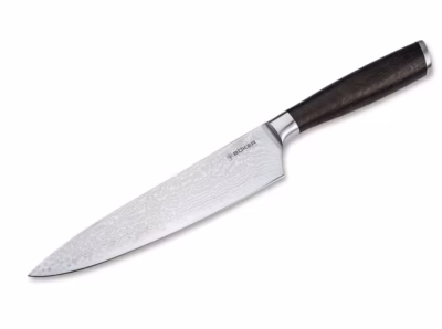Böker Meisterklinge Damast Kochmesser - Gravur möglich -
