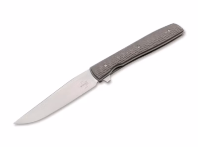 Böker Plus Urban Trapper Jigged Titanium - Gravur möglich -