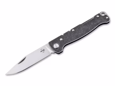 Böker Plus Atlas Backlock Clippoint - Gravur möglich -