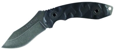 Schrade Outdoormesser Stahl 8Cr13MoV stonewashed G10-Griffschalen