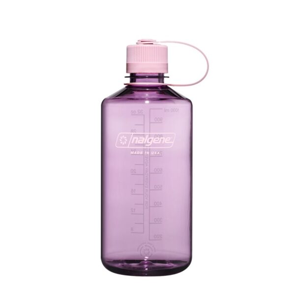 Nalgene Trinkflasche ‘EH Sustain’ ( zu 50 % aus zertifizierten recycelten Materialien ) –  1 Liter, cherry blossom - Gravur möglich