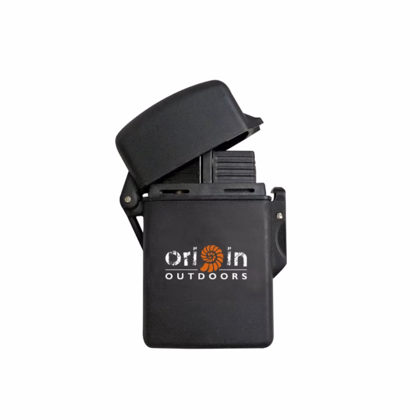 Origin Outdoors Sturmfeuerzeug 'Waterproof' schwarz