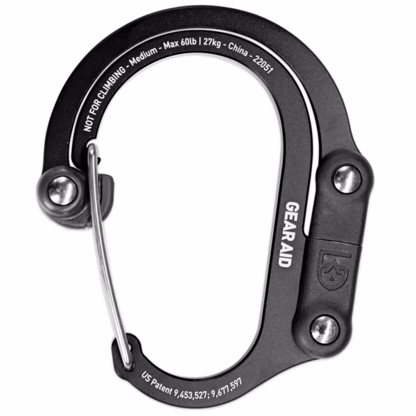 GearAid 'Heroclip M'  schwarz