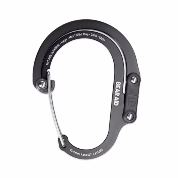 GearAid 'Heroclip L'  schwarz
