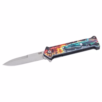 CJH Einhandmesser, US-Car - Gravur möglich -