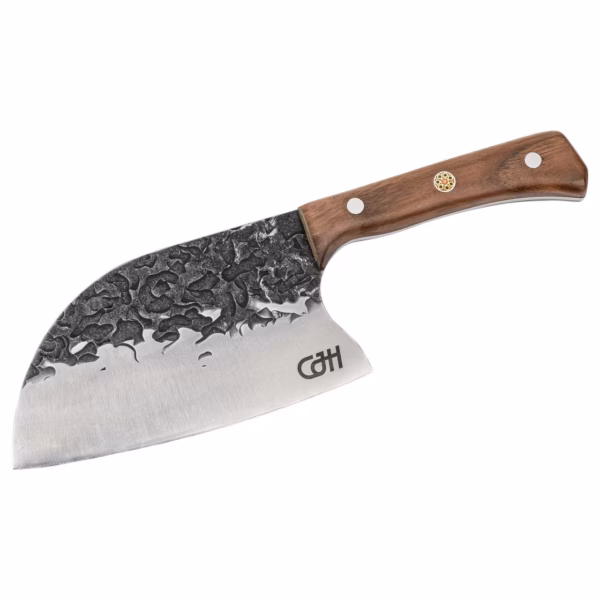 CJH Outdoor Koch- und Hackmesser, Walnussholz