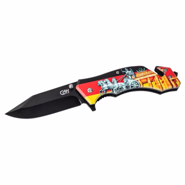 CJH Rettungsmesser, Deutschland / Berlin - Gravur möglich -
