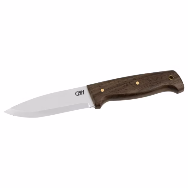 CJH Outdoormesser, Walnussholz - Gravur möglich -