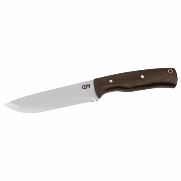 CJH Outdoormesser, Walnussholz - Gravur möglich -
