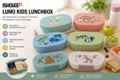 SIGG LUMO Kids Lunchbox 0.8 L | verschiedene Motive - Namensgravur möglich
