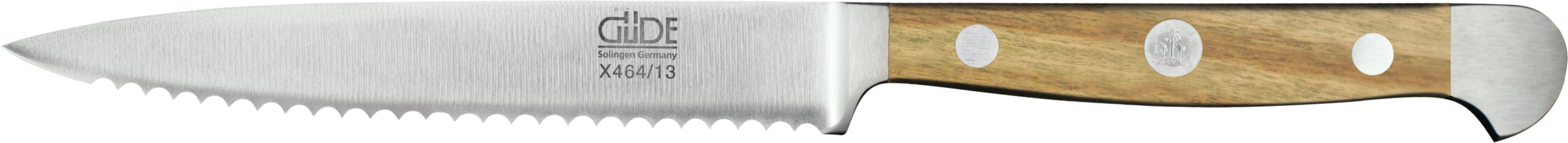 Güde Alpha Tomatenmesser – Olivenholz 13cm