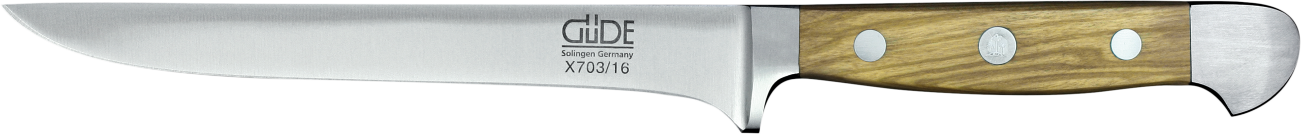 Güde Alpha Ausbeinmesser – Olivenholz 16cm