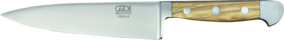 Güde Alpha Kochmesser 16cm, Olivenholz