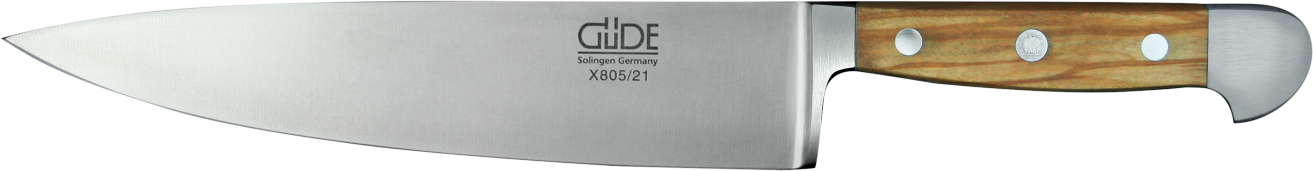 Güde Alpha Kochmesser 21cm, Olivenholz