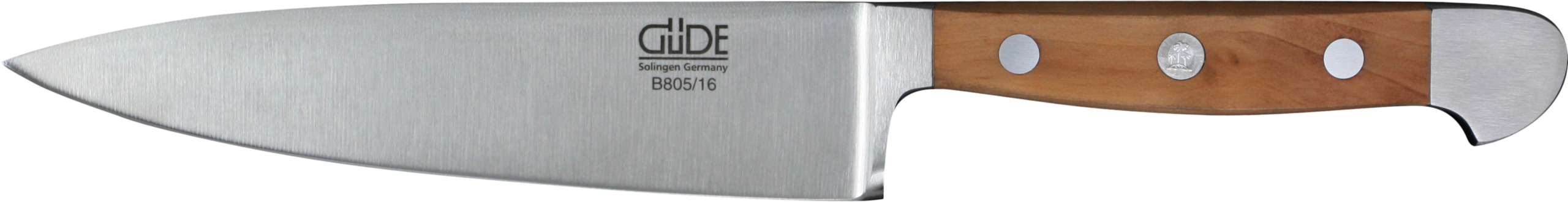 Güde Alpha Kochmesser 16cm, Birnenholz
