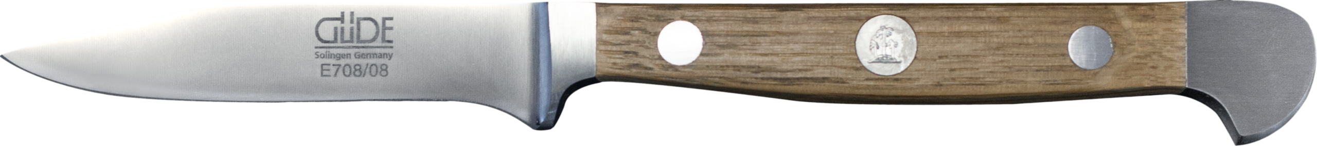 Güde Alpha Gemüsemesser 8cm, Fasseiche