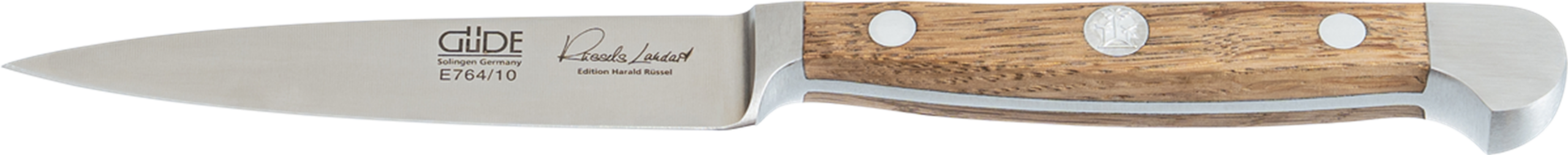 Güde Alpha Spickmesser 8cm, Fasseiche