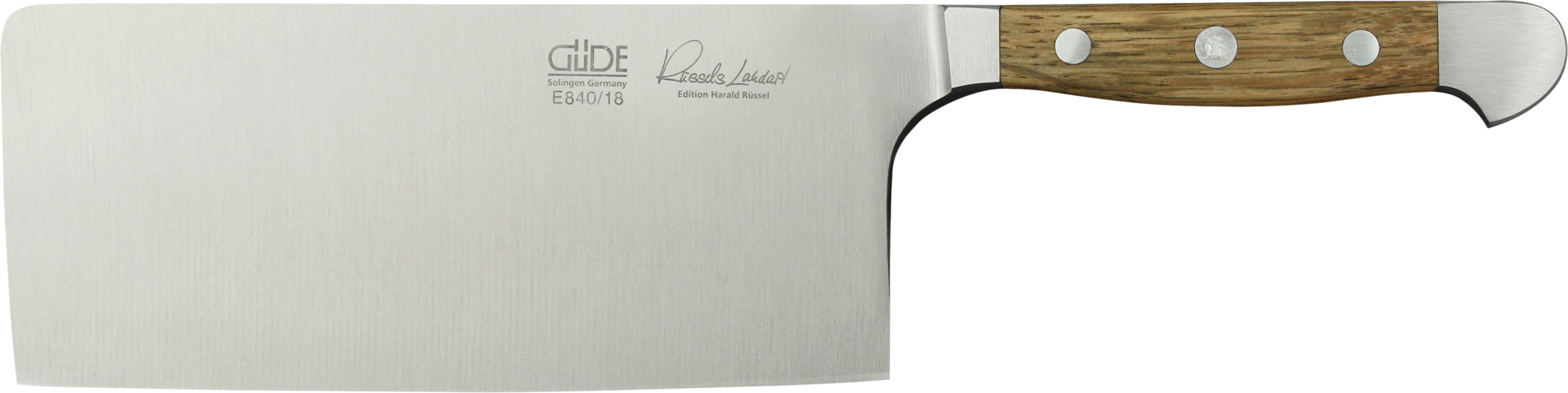 Güde Alpha Kochmesser China Form 18cm, Fasseiche