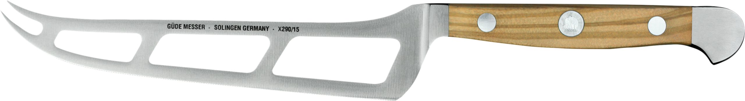Güde Alpha Käsemesser 15cm, Olivenholz